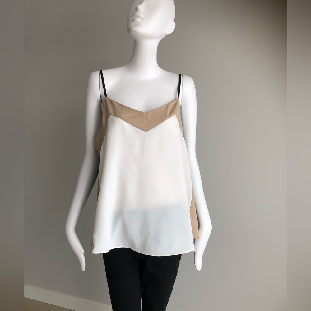 W118 by Walter Baker Tank Top- Black/Cream/Beige Sz S /  never worn